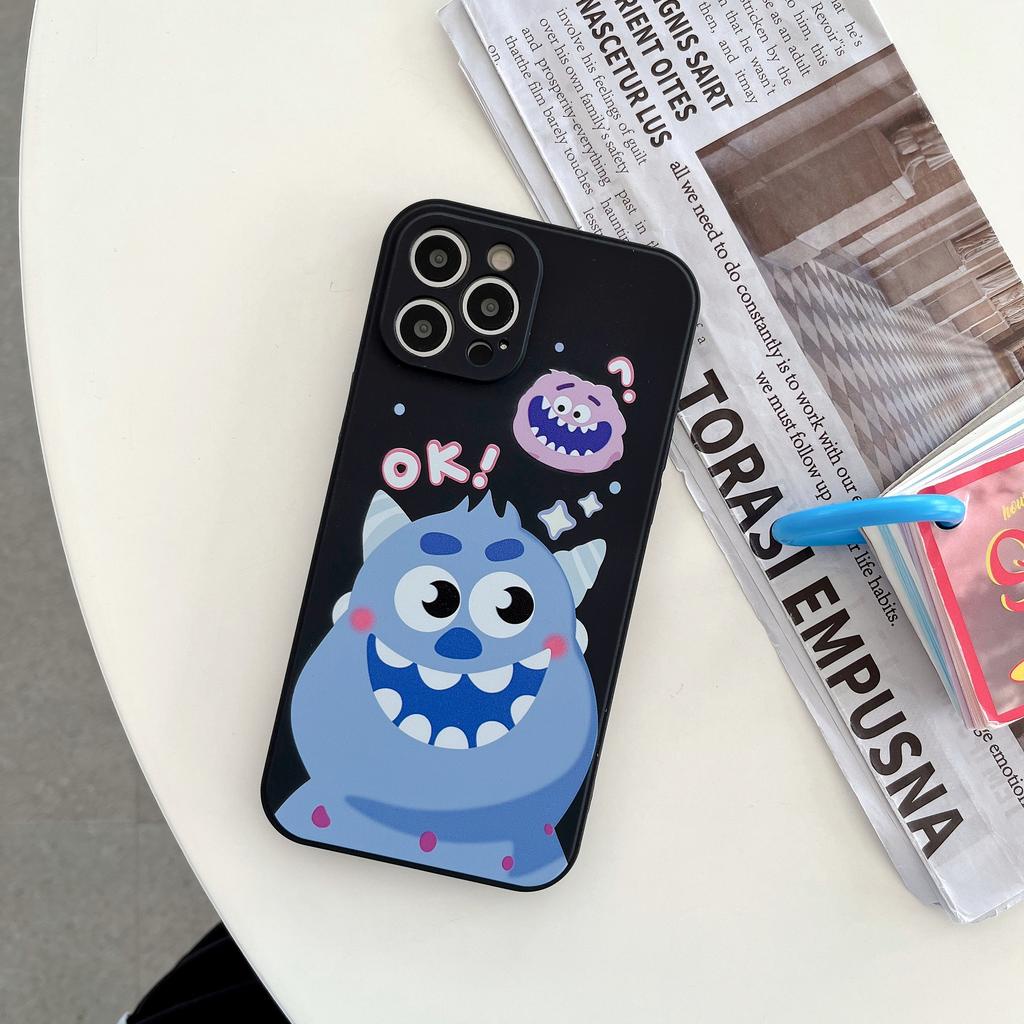 Ốp Lưng Quái Vật Mắt To Nhiều Mẫu Mã Cho Điện Thoại IPhone 13promax 12 11 7Plus X XR XSMAX