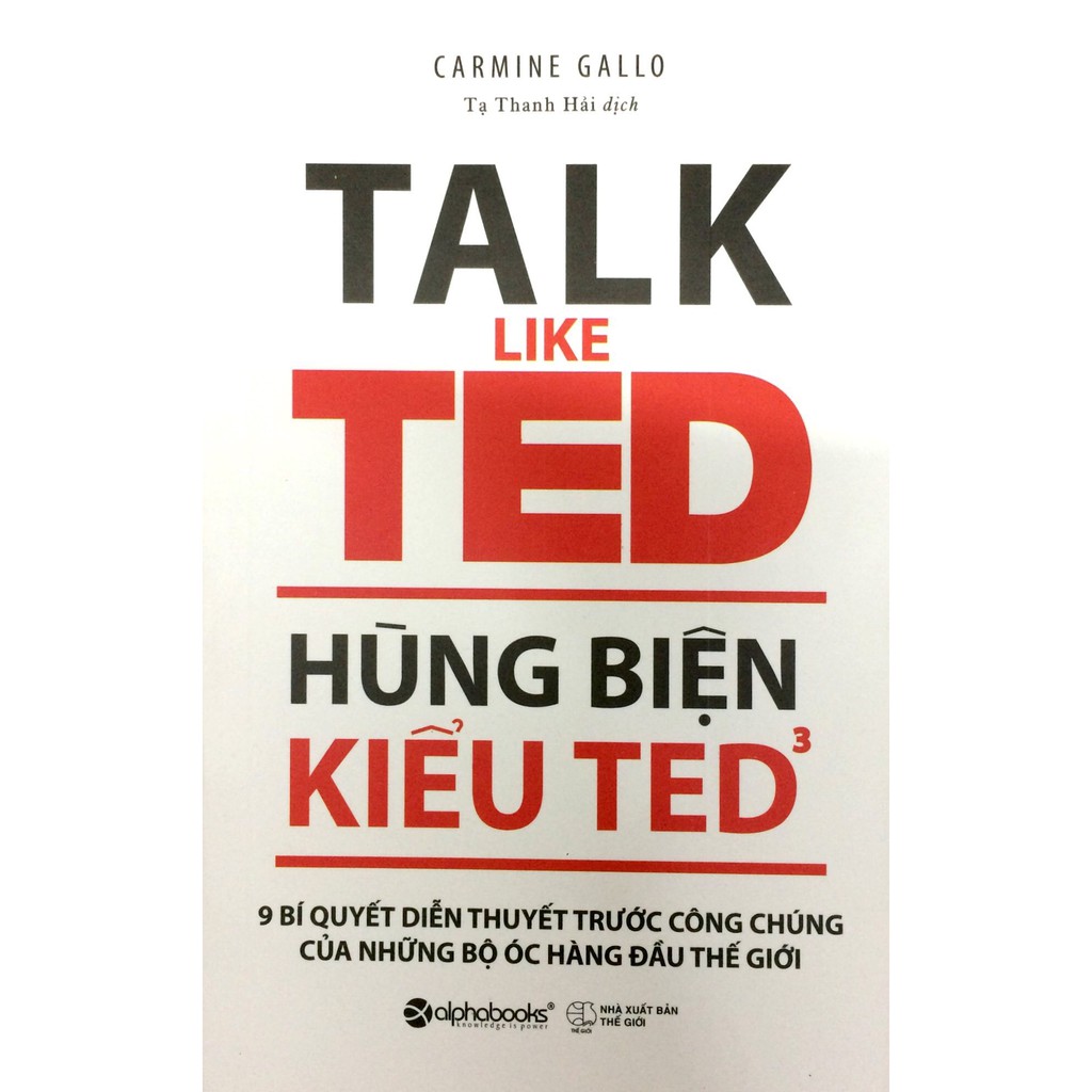 Sách - Hùng Biện Kiểu TED 3