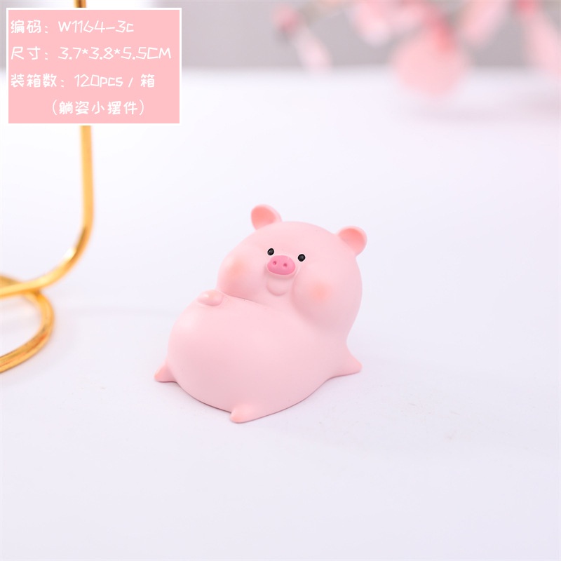 Đèn Ngủ Để Bàn Hình Chú Heo Hồng Ngôi Sao Nhỏ Dùng Trang Trí