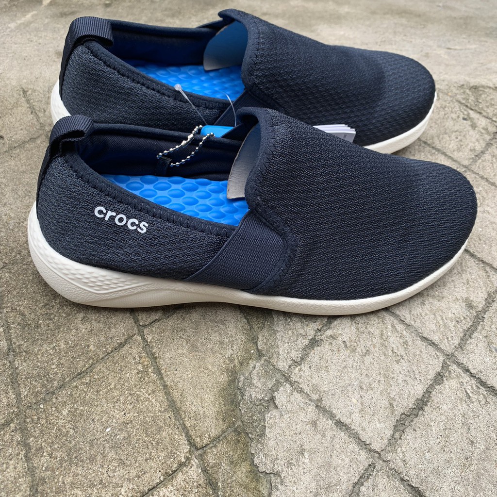 giày  vải, giày lười vải lưới cá sấu literide mesh slip on đi bộ, đi chơi, đi làm, chống hôi chân cho nam | BigBuy360 - bigbuy360.vn