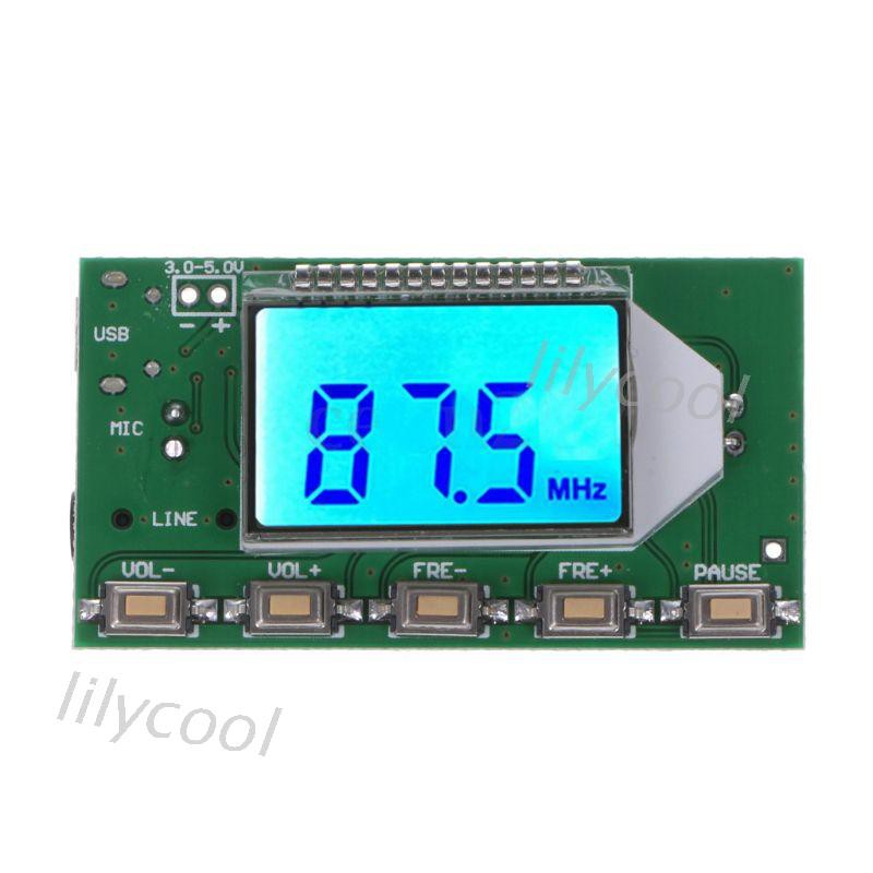 Mô Đun Truyền Tín Hiệu Fm Không Dây Lilyx Dsp Pll 87-108mhz Tiện Dụng