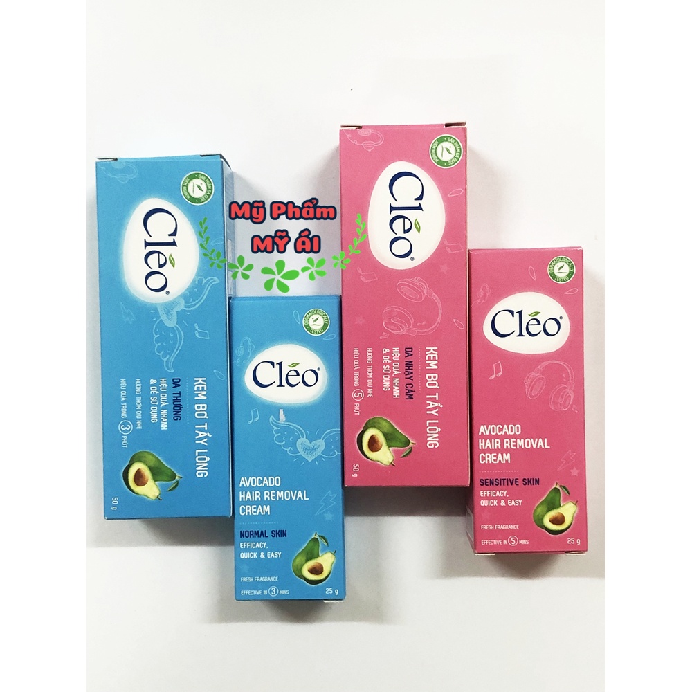 KEM BƠ TẨY LÔNG CLEO