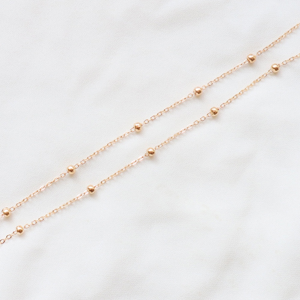 Dây giữ khẩu trang / mắt kính OCEANMAP thiết kế phối đá lấp lánh hợp thời trang