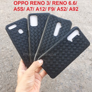 Ốp lưng dẻo đan lưới tản nhiệt cho OPPO RENO 3/ RENO 6.6/ A5S/ A7/ A12/ F9/ A52/ A92 - phukienthutranghn
