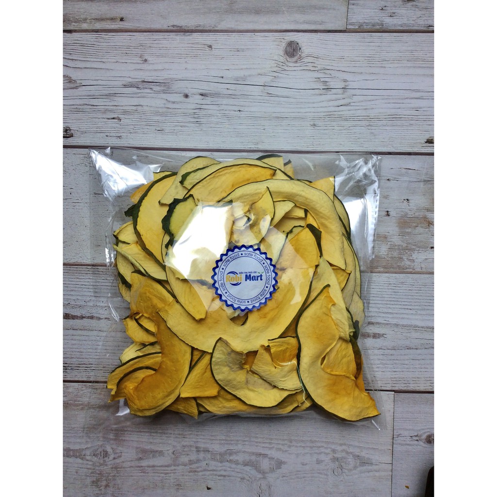 Đu đủ vàng thái lát sấy lạnh gói 20 gram - Hàng loại 01