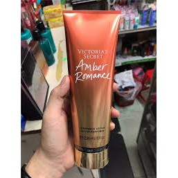 Dưỡng thể Lotion và xịt thơm LOẠI MỚI NHẤT Victoria Secret Amber Romance [CHÍNH HÃNG][CỰC THƠM]