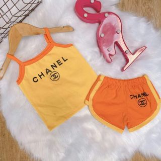 Bộ hai dây bé gái - size 6-18kg