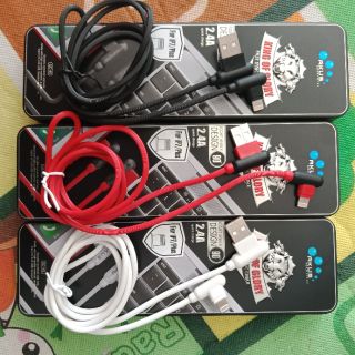 Cáp Sạc IPhone, IPad Chân Lighting Akus FE01