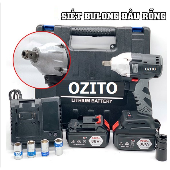 Khoan băn vit không dây - dùng pin 72V OZITO 2 PIN máy khoan cầm tay, Khoan Bulong dùng pin