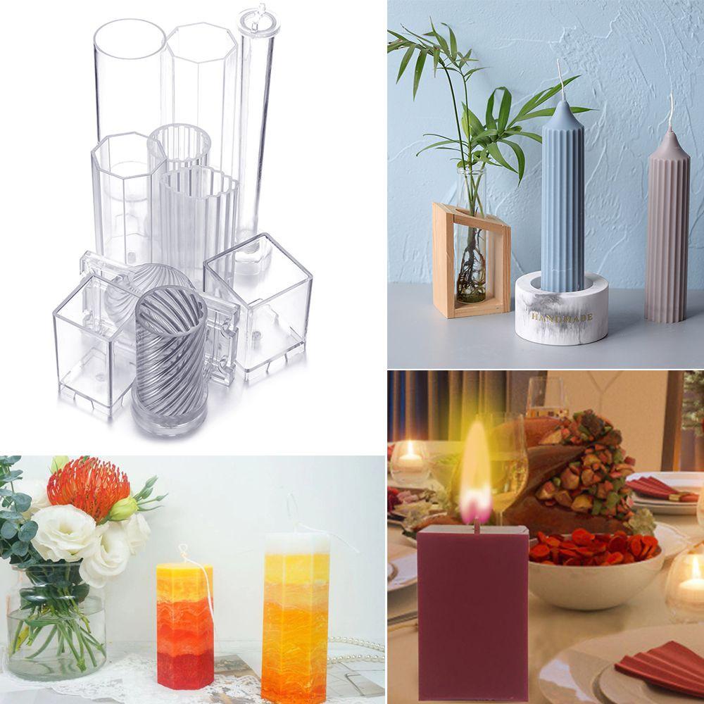 YVE Khuôn Làm Nến Xà Phòng Handmade Bằng Nhựa Hình Giáng Sinh DIY