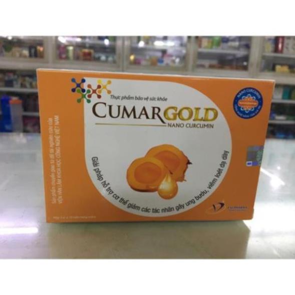 [GIÁ GỐC] CumarGold viên uống hỗ trợ viêm loét dạ dày, tá tràng