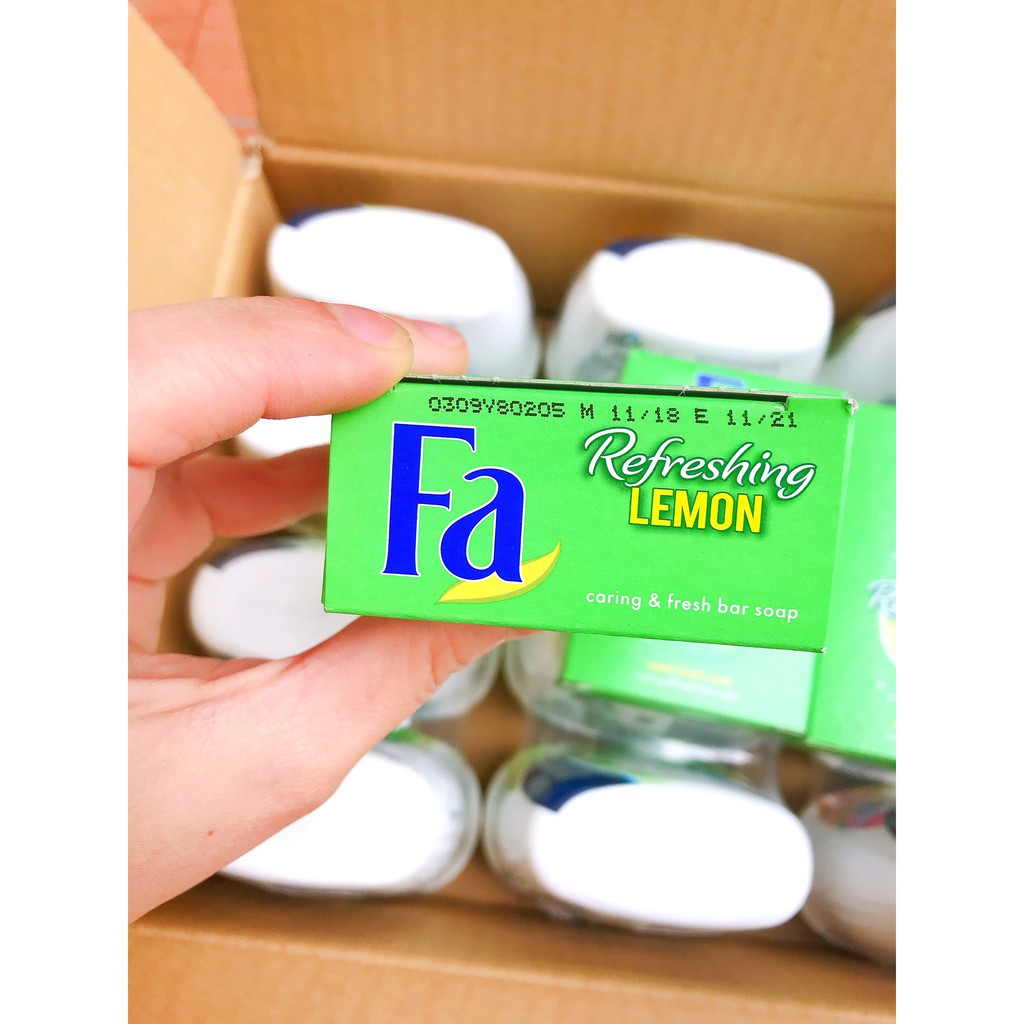 [NHẬP KHẨU ĐỨC] XÀ PHÒNG TẮM FA REFRESING LEMON HƯƠNG CHANH 90G | BigBuy360 - bigbuy360.vn