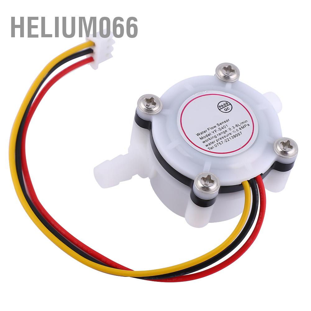 Hàng giao ngay Điều khiển cảm biến hiệu ứng dòng chảy Water Hall Lưu lượng kế với Barb Joint 1 cái