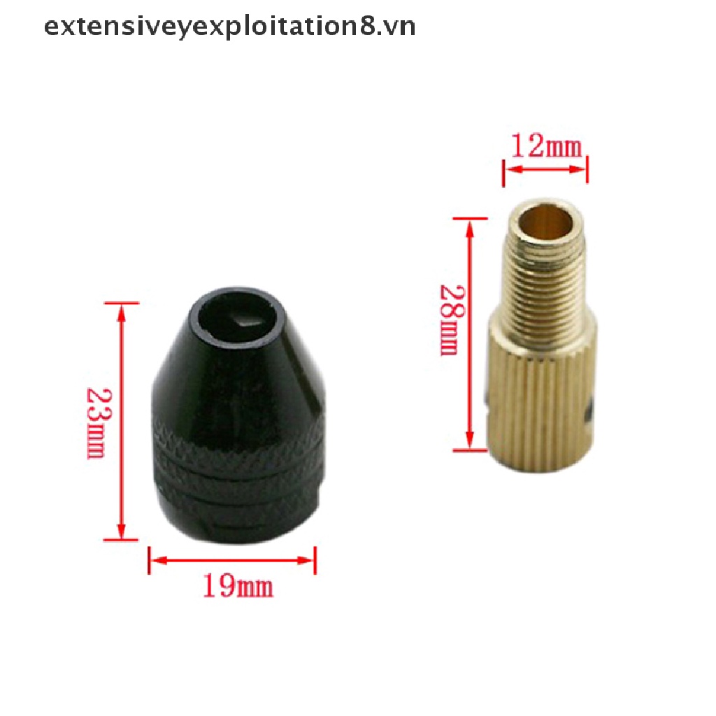 Đầu Kẹp Mũi Khoan Mini Cố Định Kích Thước 2.3 / 3.17mm Chuyên Dụng
