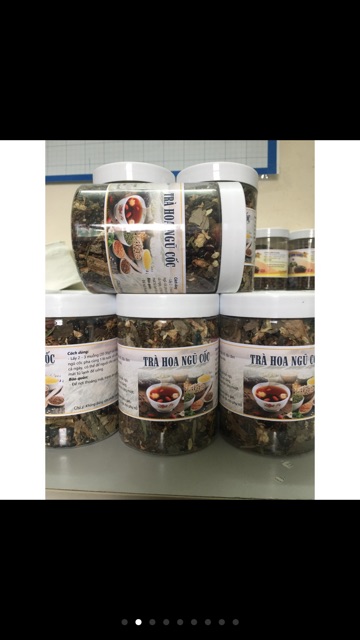 Combo 5 hũ trà hoa ngũ cốc