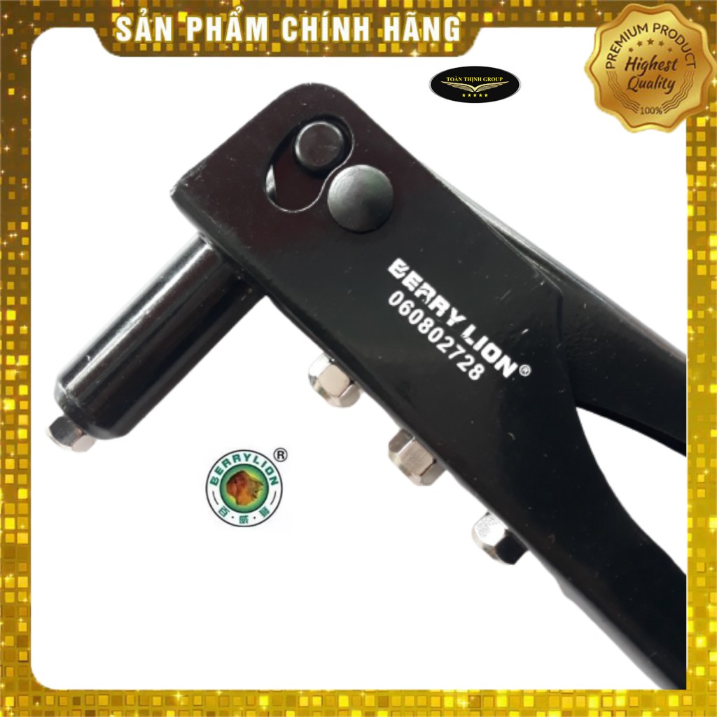 Kìm Bấm Rive - Kềm Rút Đinh Tán 288 - 728 BERRYLION Chính Hãng Chất Lượng Cao Và Kìm Rút Rive Hiệu STANLEY