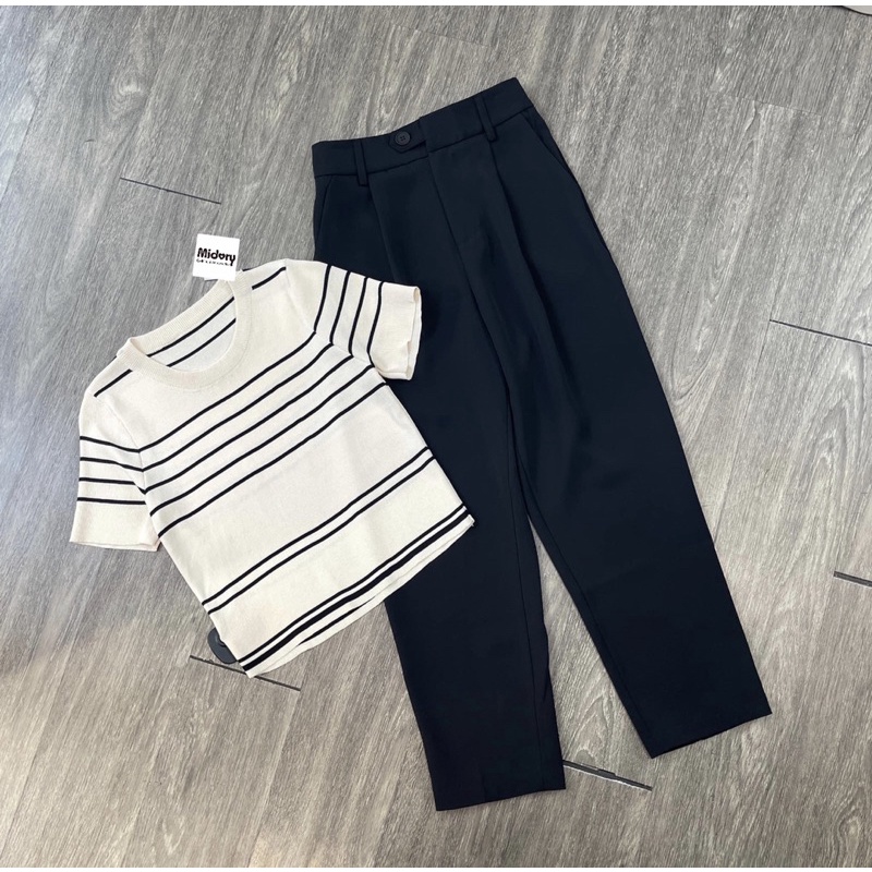 Quần baggy cạp chun 4 màu