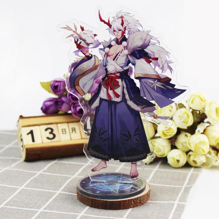 Mô hình nhân vật mica standee Âm Dương Sư Onmoji in hình anime chibi trang trí trưng bày