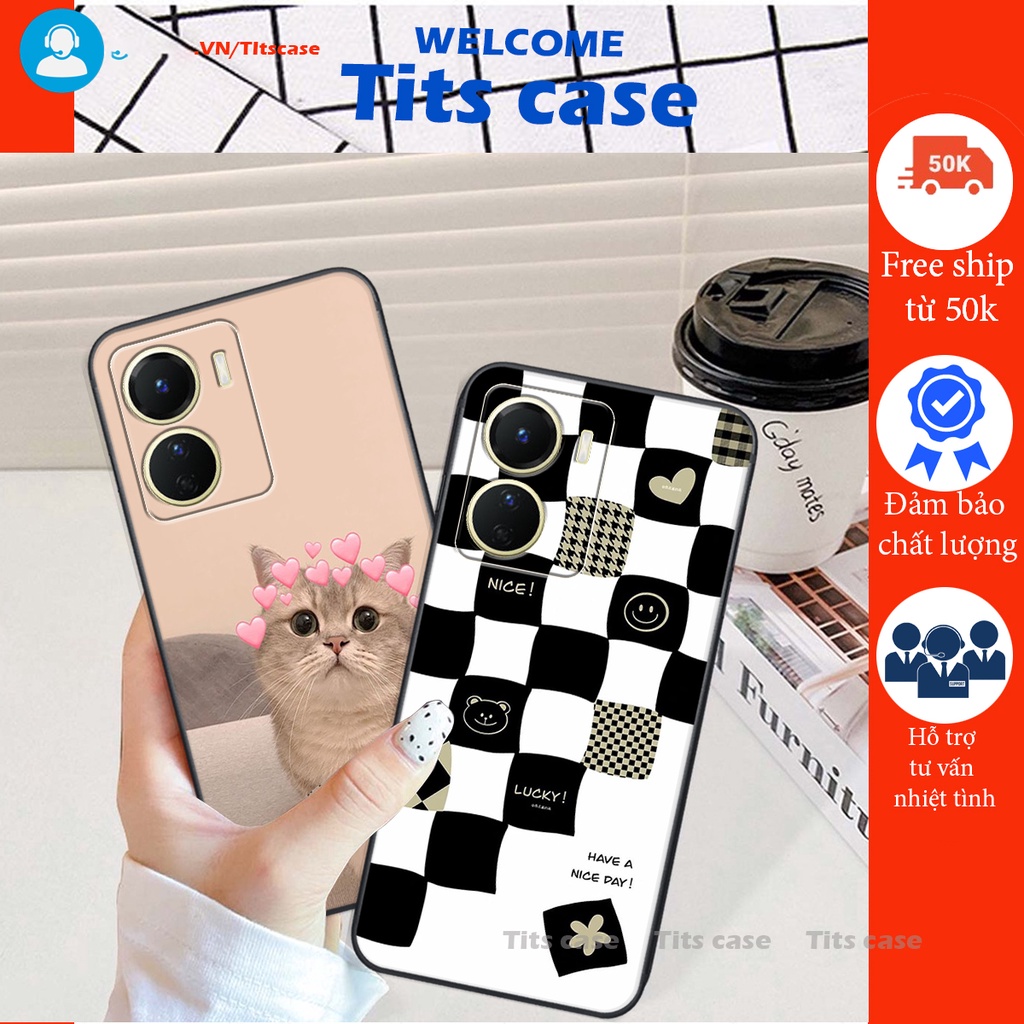 Ốp lưng Vivo Y16 2022 - Bảo vệ camera in hình GẤU K@WS- BE@R COOL-CỰC XINH-RẺ-BỂN -ĐẸP