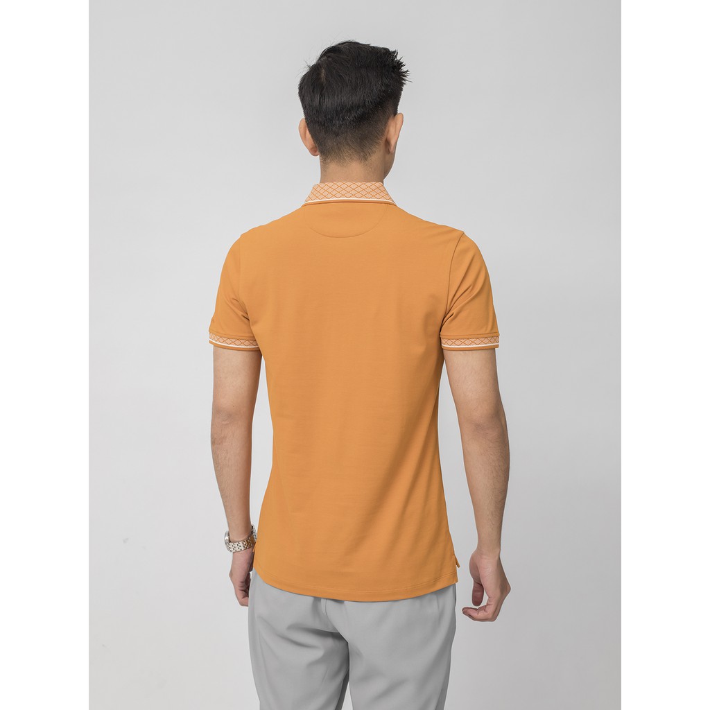Áo polo nam Aristino phom Slim fit ôm vừa vặn, chất cotton mềm mại, thoáng mát - APS068S9