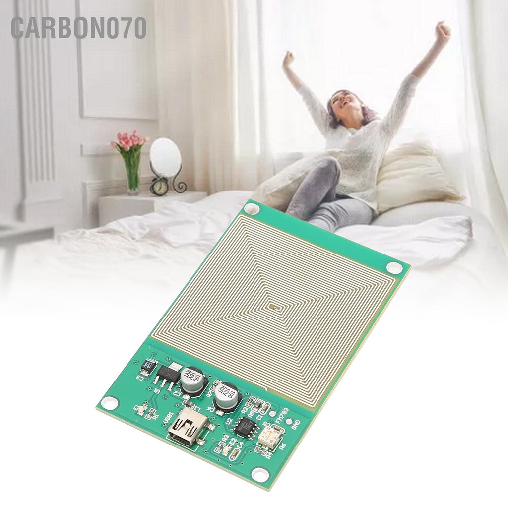[Hàng Sẵn] Máy tạo sóng Schumann phát xung tần số cực thấp 7.83Hz với cáp USB để giúp ngủ ngon【Carbon070】