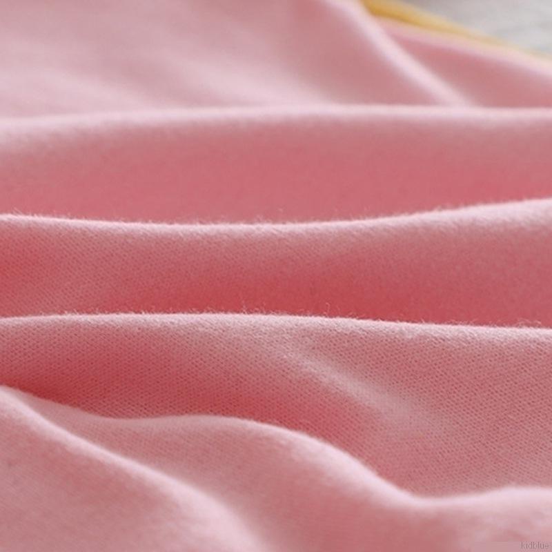 Áo thun cotton tay dài cổ tròn in hình gấu hoạt hình cơ bản dành cho trẻ em 0-5 tuổi