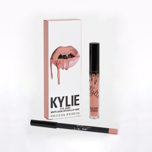 Bộ son + chì viền môi Kylie Cosmetics Matte Liquid