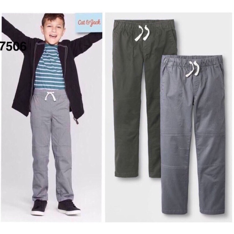 Quần jeans , jogger kaki bé trai Cat &amp; Jack  ( size 18- 7y)