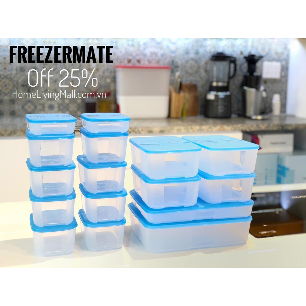 Tupperware ❤️ Freeship❤️ Bộ hộp bảo quản trữ đông Freezermate (16 hộp)