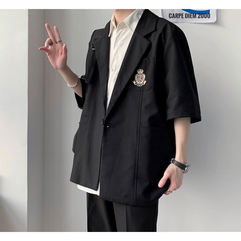 San Jose Summer Uniform - set đồ unisex mùa hè lịch sự blazer ngắn tay