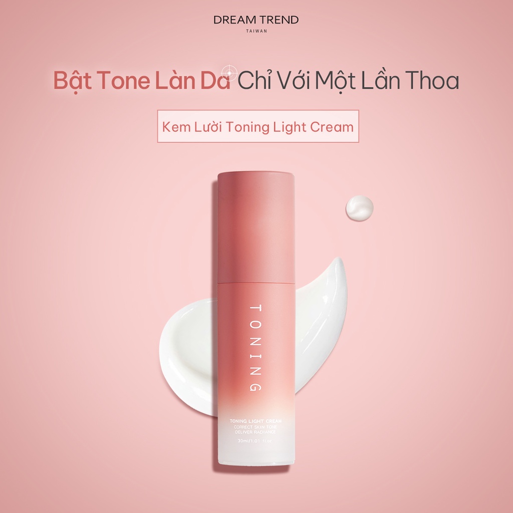 Kem lười trang điểm nâng tông da toning Dream Trend [Mẫu mới date 2025]