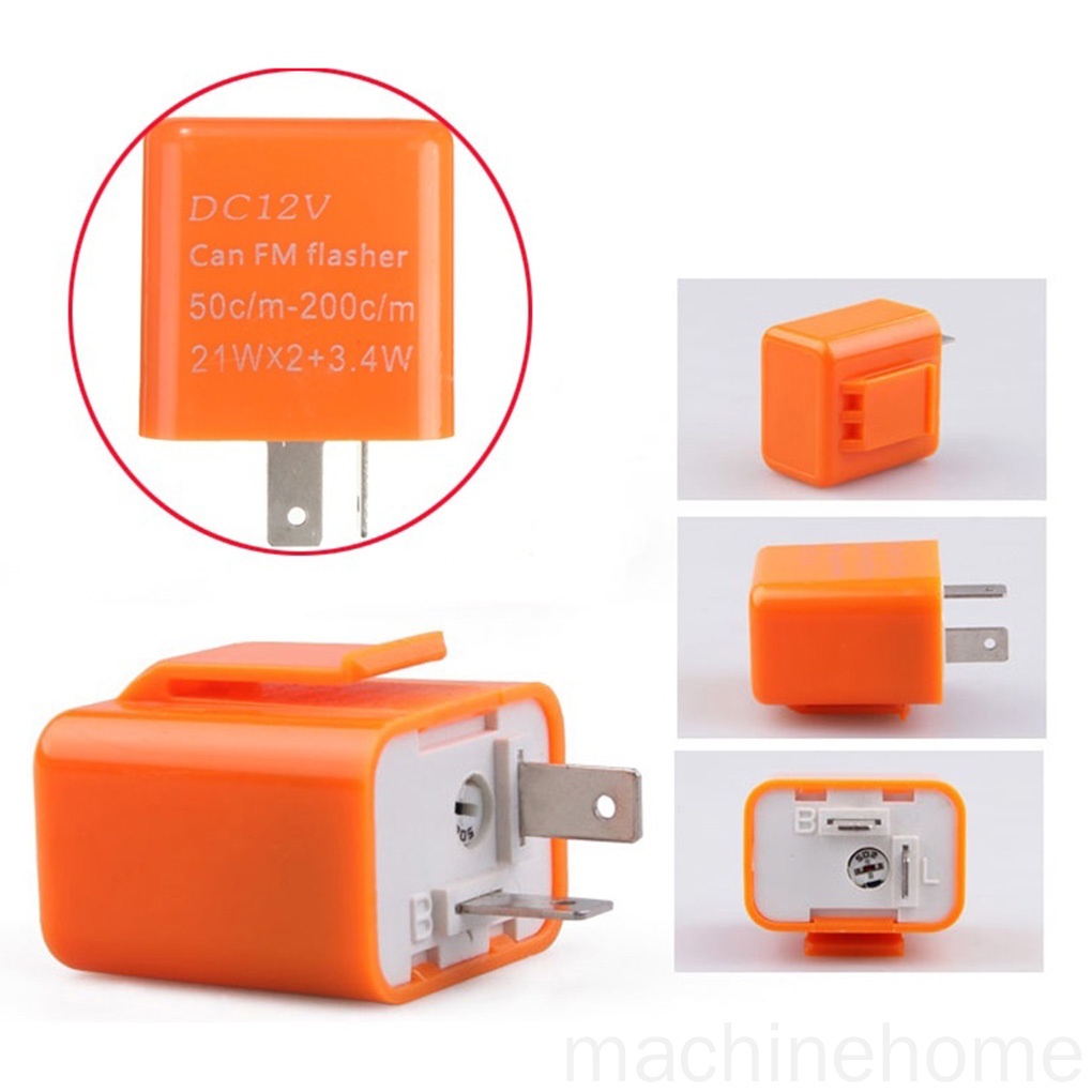 Rơ le đèn LED xi nhan 12V có thể điều chỉnh tần số dành cho xe mô tô