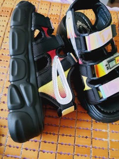 (order) Sandal Ulzzang đế độn 5cm mix Hologram