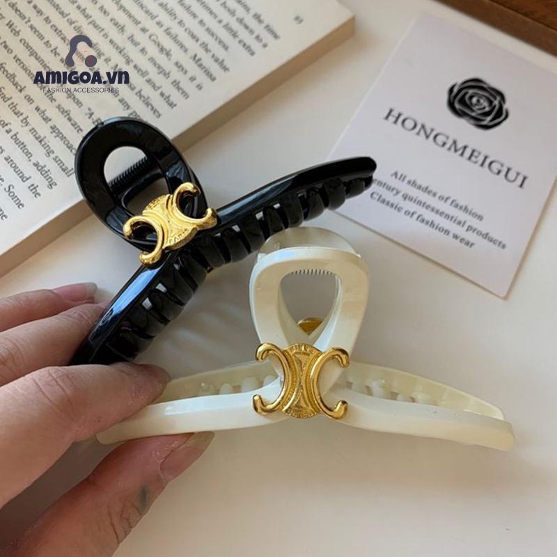 ✨✨Kẹp Tóc Chữ C Đơn Giản Thời Trang Phong Cách Hàn Quốc kẹp tóc càng cua kẹp tóc hàn quốc