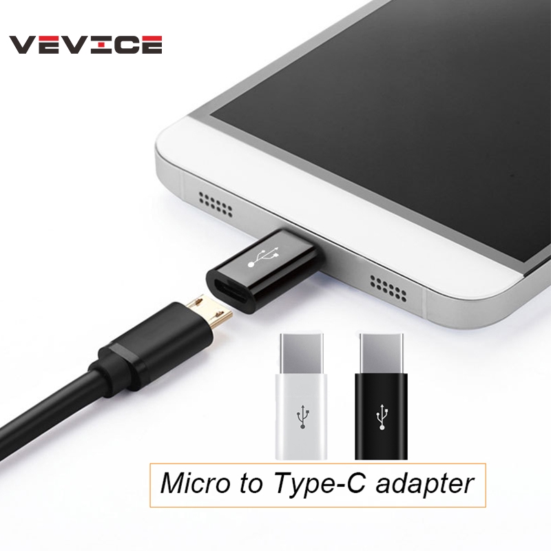 Thiết bị chuyển đổi giao diện sạc cổng Type C sang Micro USB dành cho Xiaomi Huawei Samsung Type-C