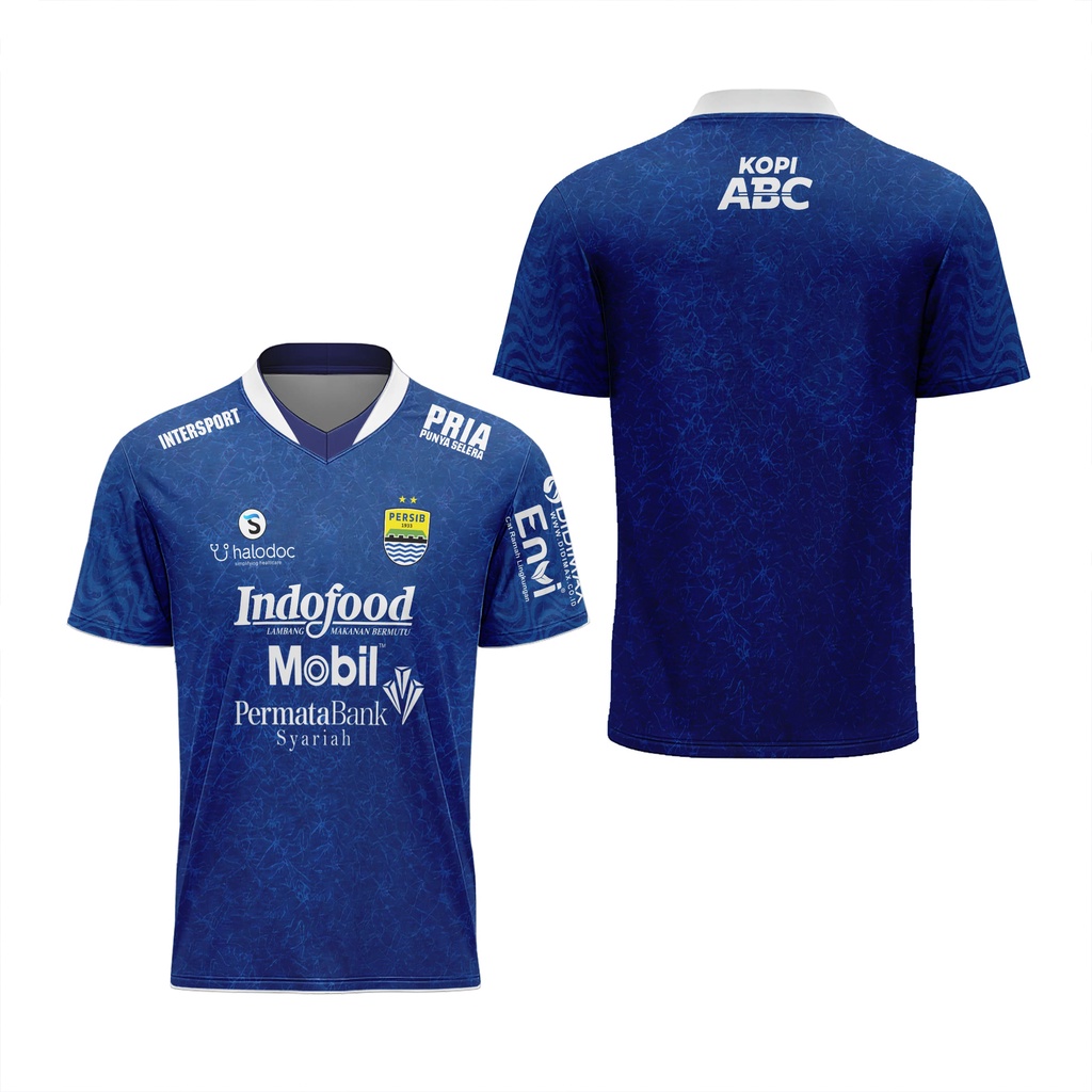 Dstore - Áo thun Jersey Persib 2021 | Áo thun Persib Jersey | Bộ quần áo ngắn tay thời trang năng động