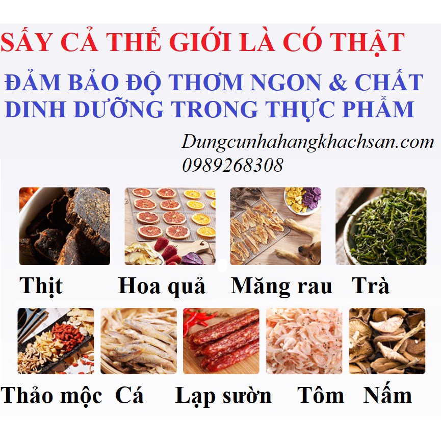 Máy sấy thực phẩm 8 khay Takai Pro - Thương hiệu đến từ Nhật Bản- Bảo hành 1 năm