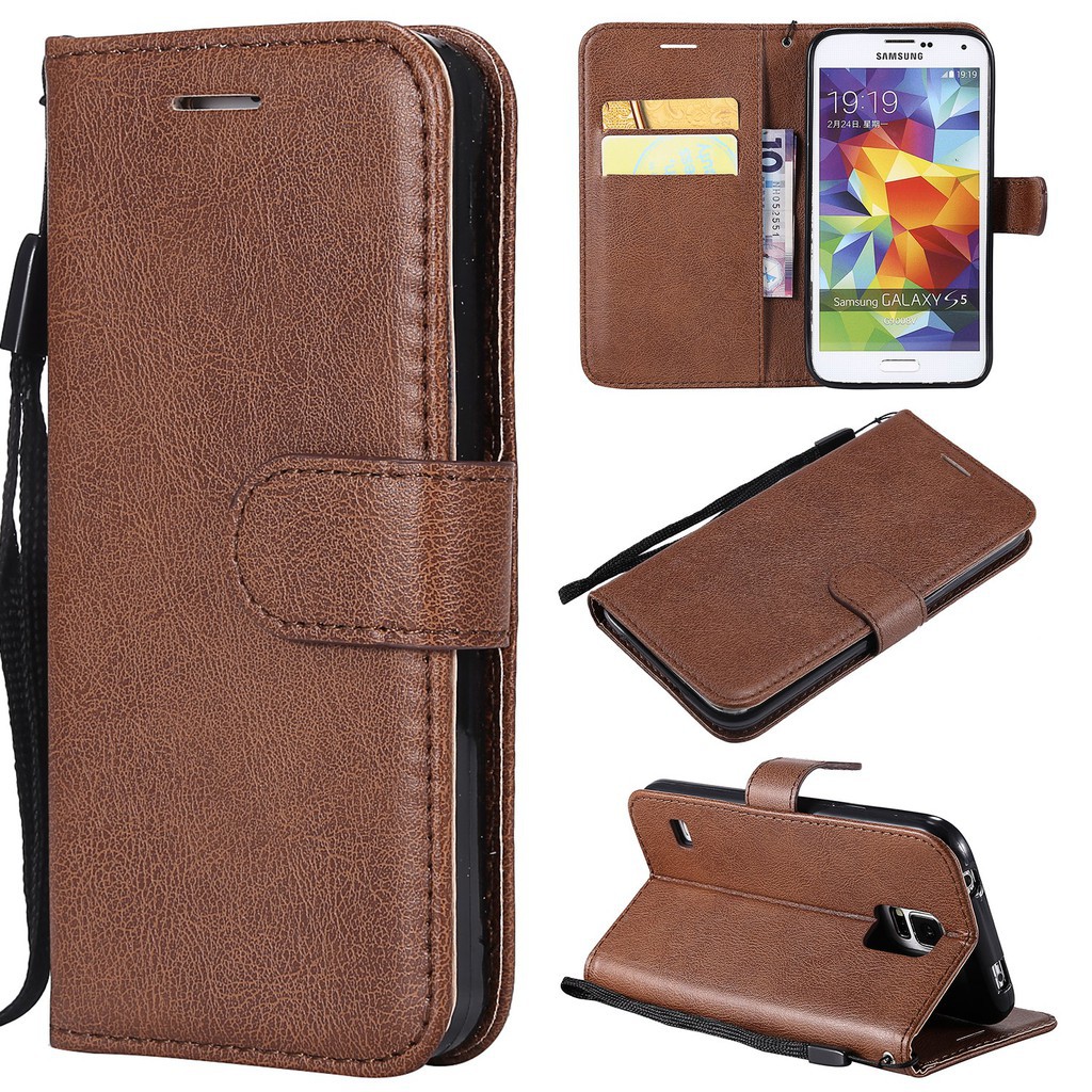 Bao da điện thoại màu trơn thời trang dành cho Oppo F5/F7/A73 | BigBuy360 - bigbuy360.vn