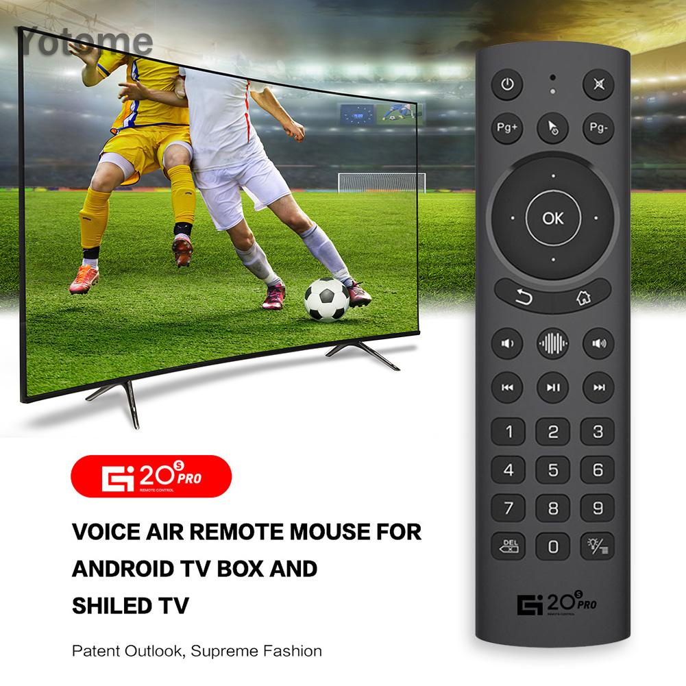 Chuột Không Dây Yotome G20S Pro 2.4g Cho Pc Tv Box Thông Minh