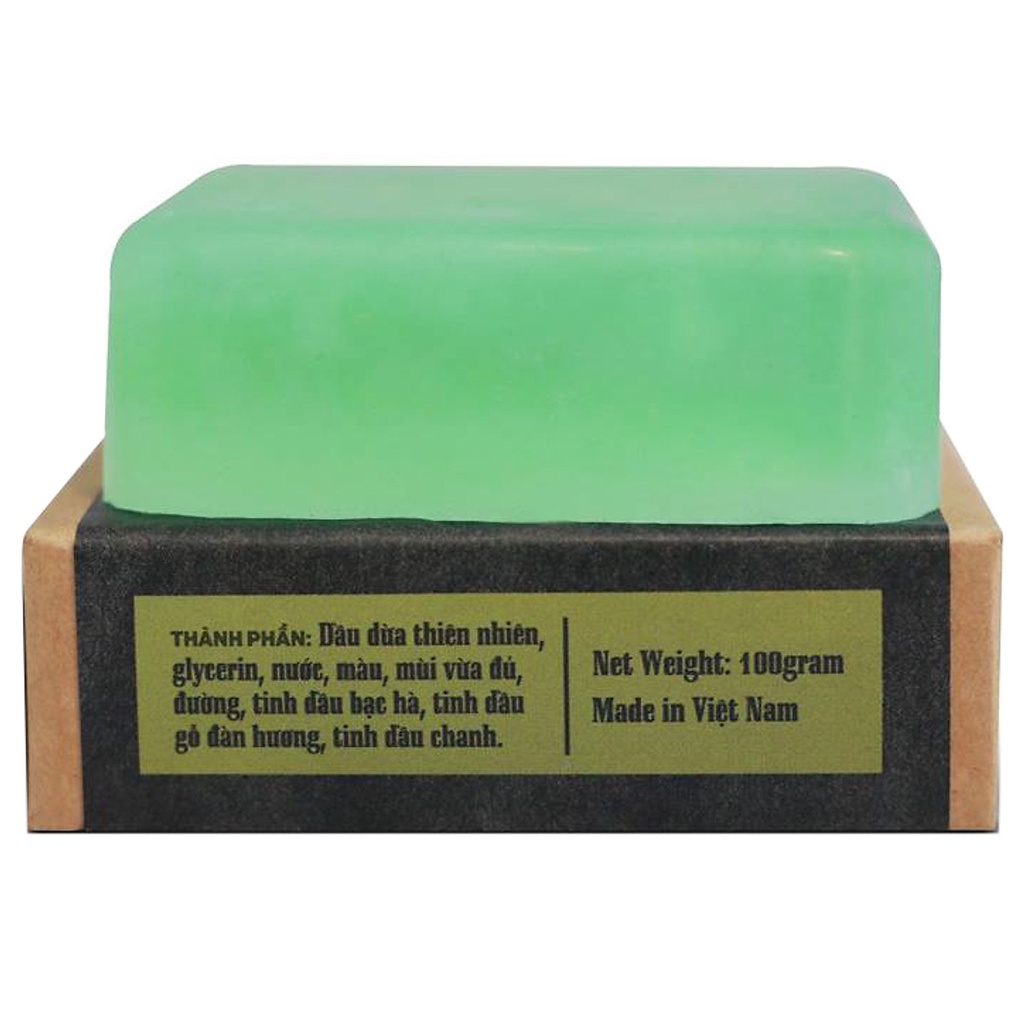Xà Phòng Leviter Tinh Dầu Bạc Hà