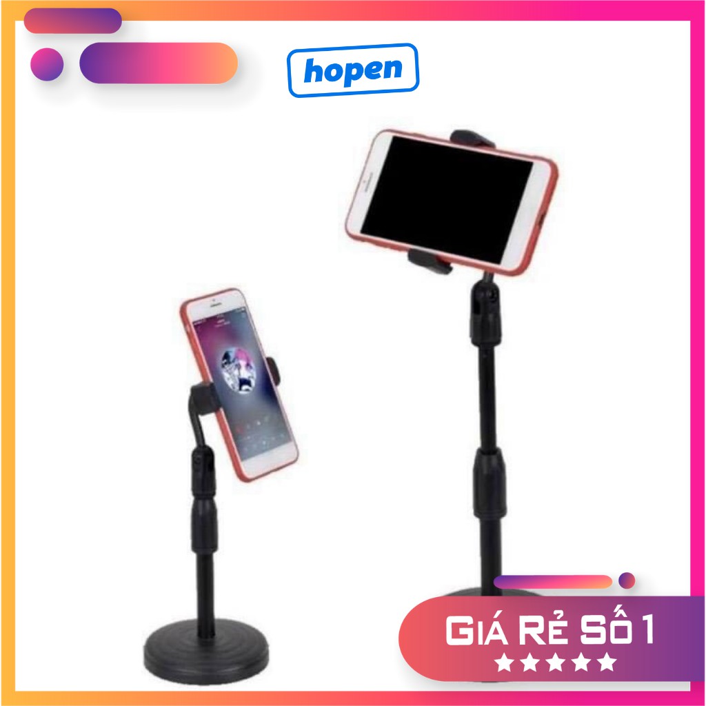 Giá Đỡ Điện Thoại Quay Tiktok, Xem Phim, Livestream Chắc Chắn Xoay 360 Độ dùng để Quay Phim Ghi Hình Đa Dụng - HopenTech