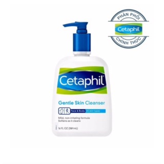 Sữa rửa mặt dịu nhẹ cho mọi loại da - Gentle Skin Cleanser 500ml - Cetaphil