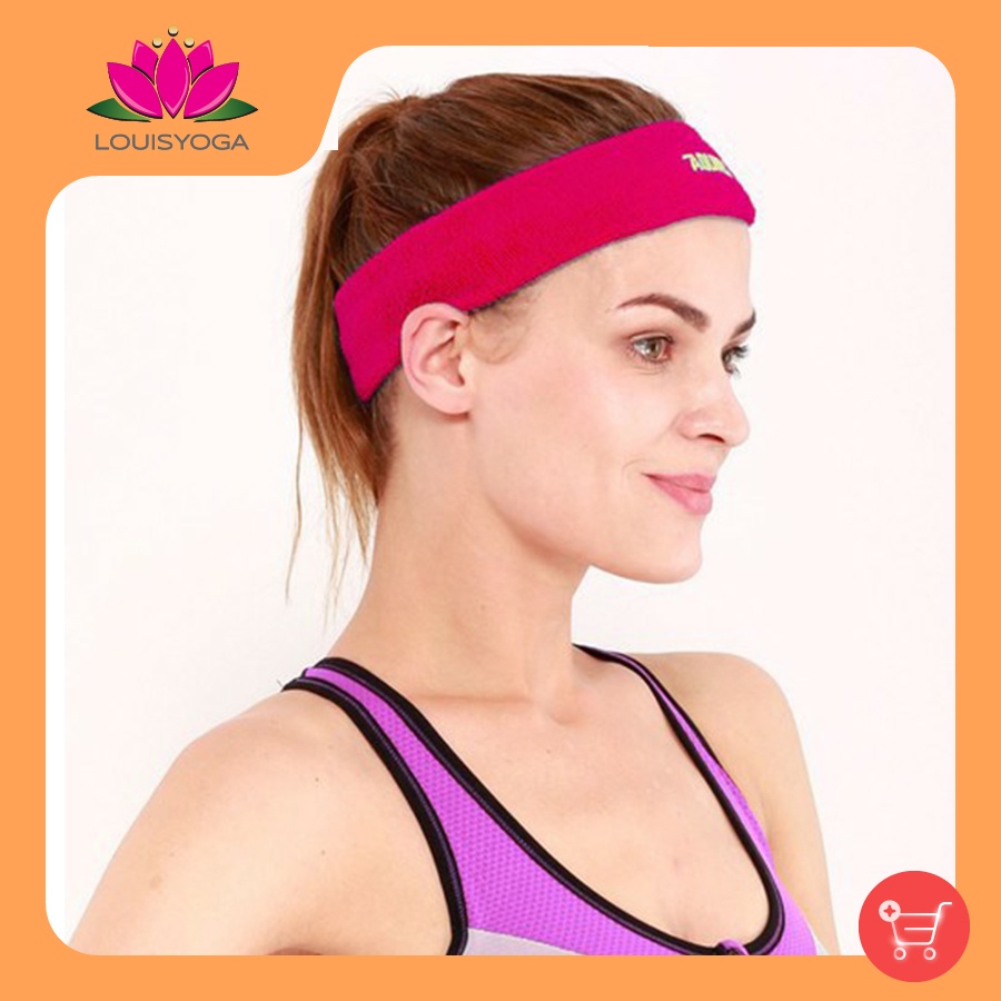 Băng Đô Băng Trán Thể Thao Nam Nữ Thấm Mồ Hôi Cotton Thoáng Khí Sport Sweatband AOLIKES A-2108