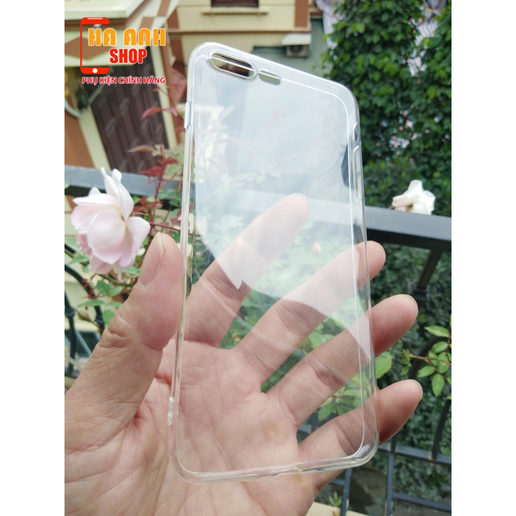 Ốp lưng iPhone 8 Plus hãng Gor cao cấp trong suốt, siêu dẻo, siêu mỏng, siêu nhẹ