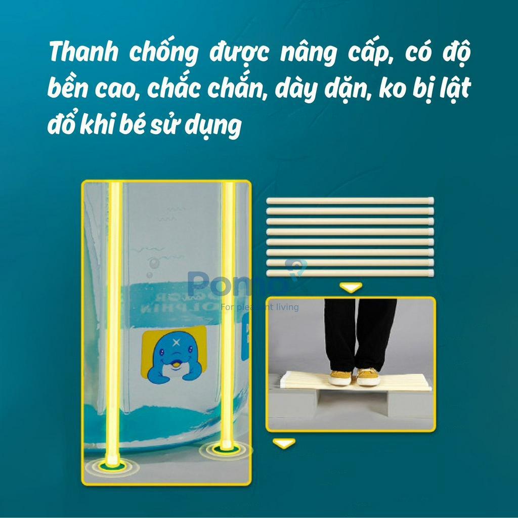 Bể bơi thành cao Umoo Doctor Dolphin MẪU MỚI 2023 loại to kích thước 80x80cm tặng kèm phao cổ, bơm tay, miếng vá