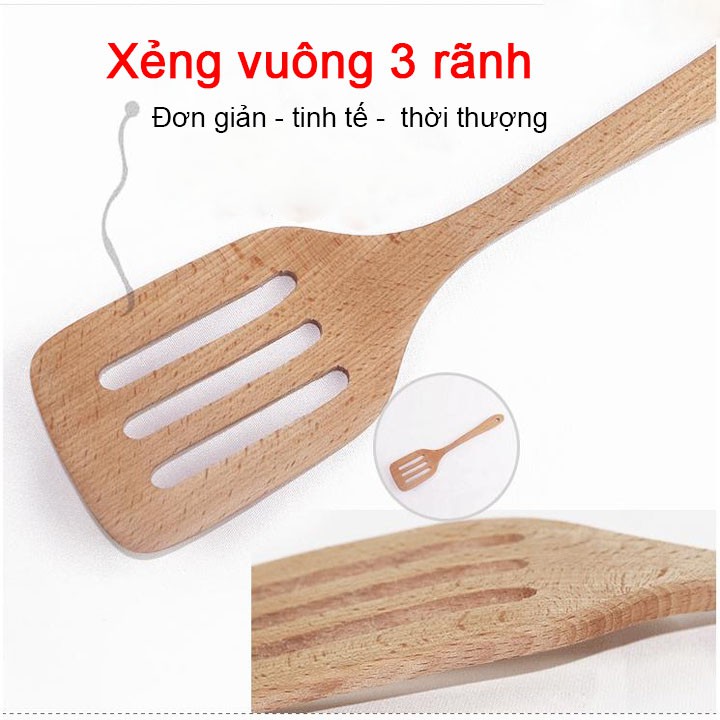 Thìa gỗ / muỗng gỗ sồi xuất khẩu | BigBuy360 - bigbuy360.vn