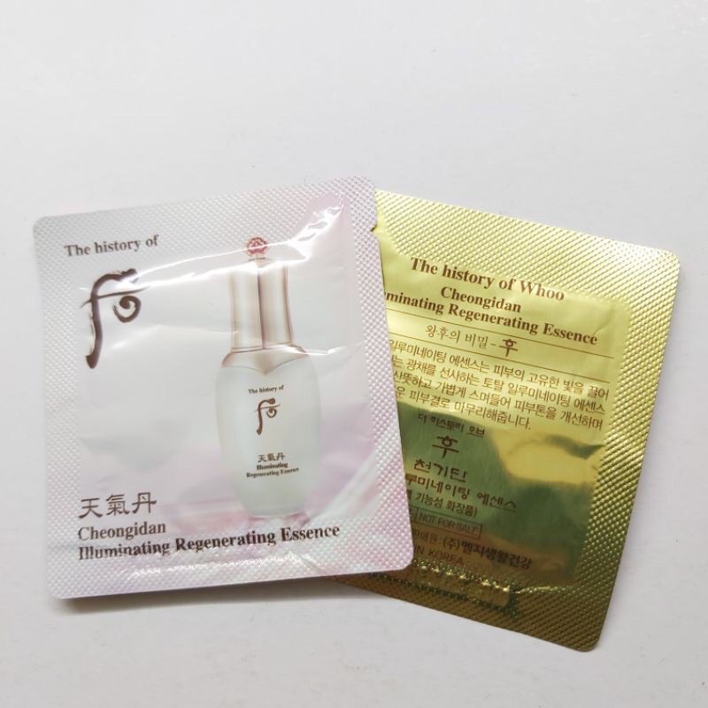 Gói tinh chất tái sinh dưỡng trắng Whoo Cheongidan Illuminating Regenerating 1ml_𝐄𝐁𝐈𝐒𝐔 𝐂𝐎𝐒𝐌𝐄𝐓𝐈𝐂𝐒