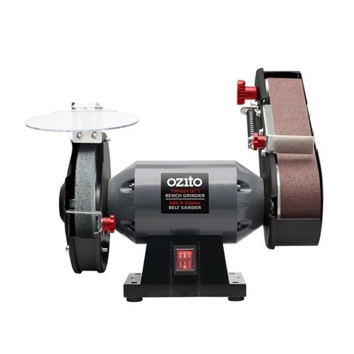 Máy mài bàn 150mm và chà nhám băng tải 686*50mm OZITO BGBS-240