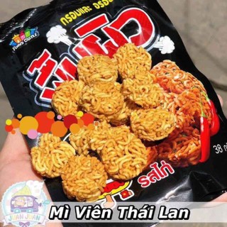 Mì tôm viên đen