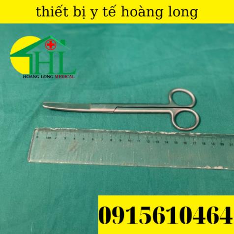 Kéo Y Tế , Kéo Cong 2 Đầu Tù 18cm Sắc Bén Hàng Loại 1 Pakistan